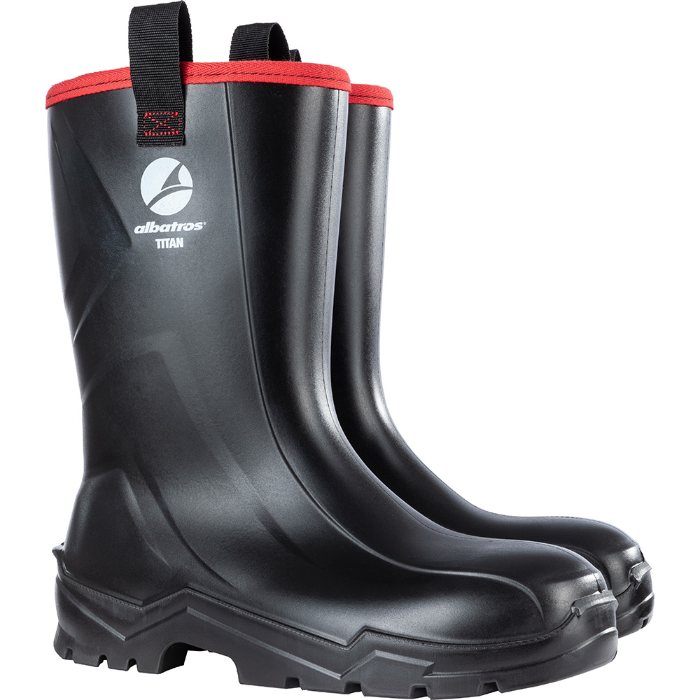 Bottes De Sécurité Homme Albatros Protector Plus S5 - Embout Acier, Semelle Antistatique - Taille 45