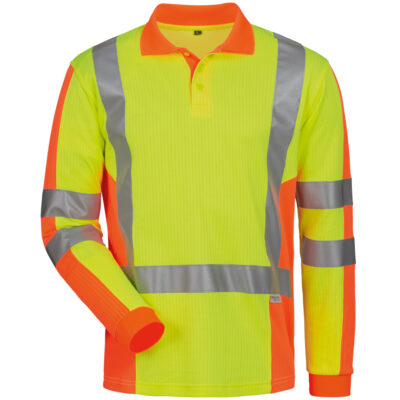 *VEENDAM* UV-WARNSCHUTZ-LANGARM-POLO-SHIRT