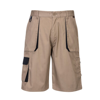 TX14 - Portwest Texo Kontrast-Shorts Epic Khaki